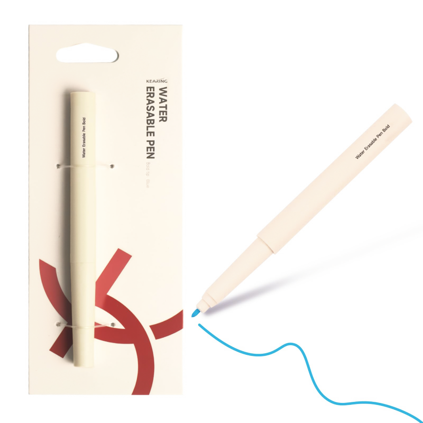 Kearing water ersable pen blue